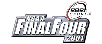 NCAA Final Four 2001 title screen for Playstation 2